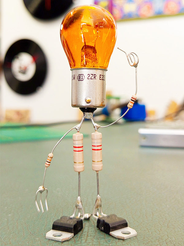 Sculpture électronique - La bonne idée