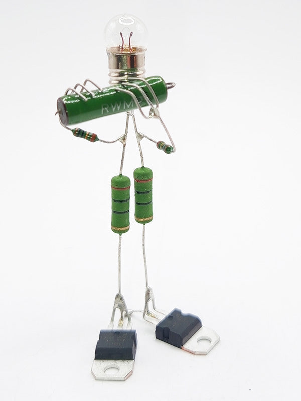 Sculpture électronique - La flûte traversière