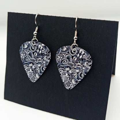 Boucles d'oreilles médiators - Dessin