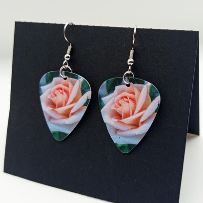 Boucles d'oreilles médiators - Rose