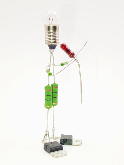 Sculpture électronique - Le chanteur