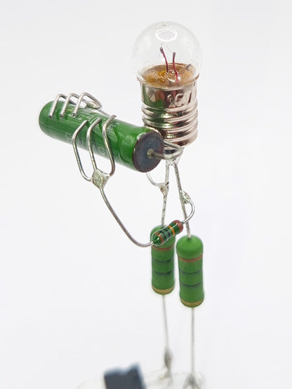 Sculpture électronique - La flûte traversière