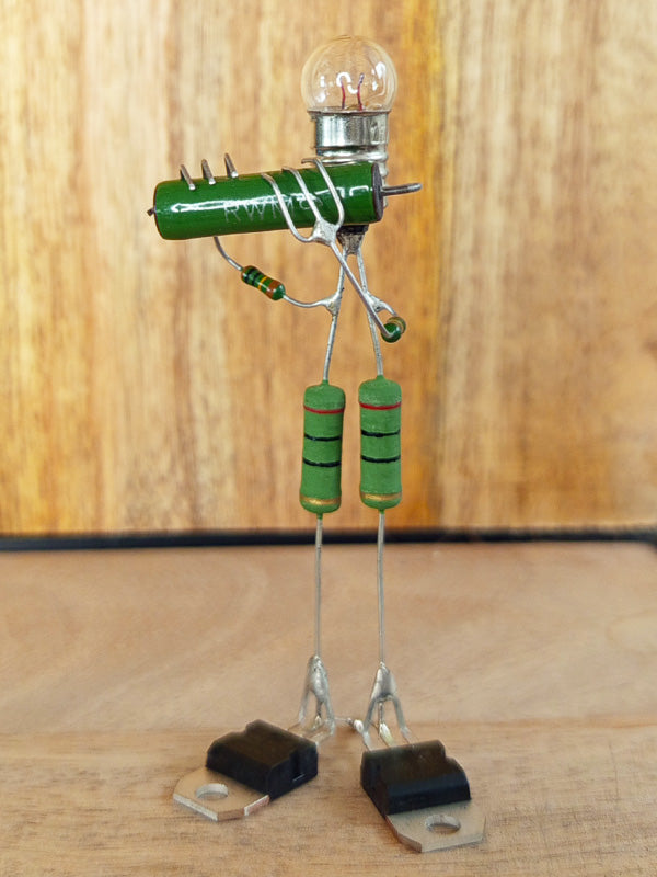 Sculpture électronique - La flûte traversière