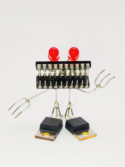 Sculpture électronique - Le monstre électro