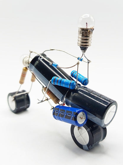Sculpture électronique - La moto condo