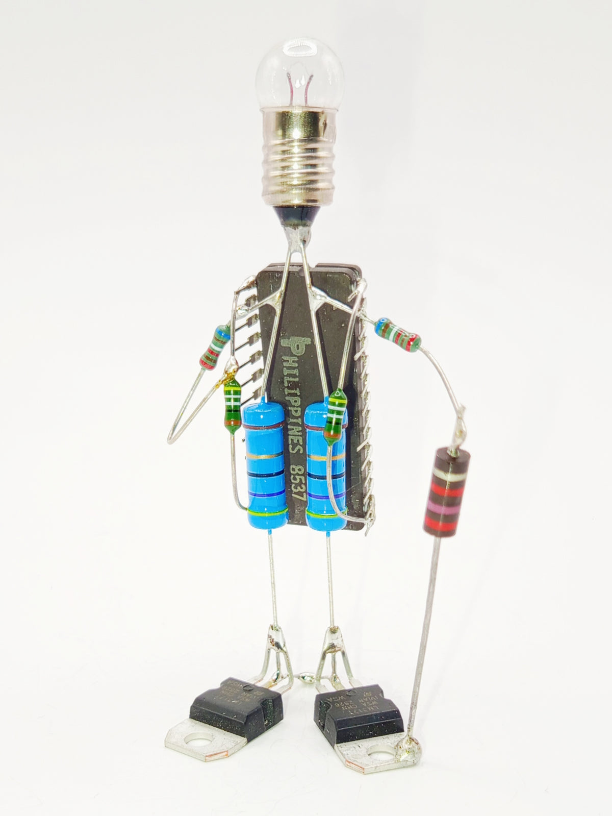 Sculpture électronique - Le randonneur