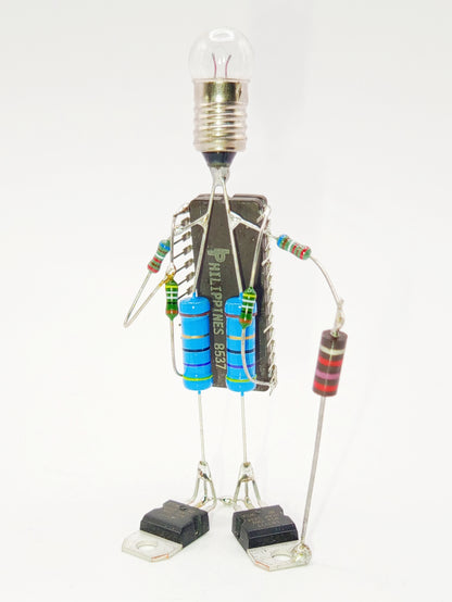 Sculpture électronique - Le randonneur