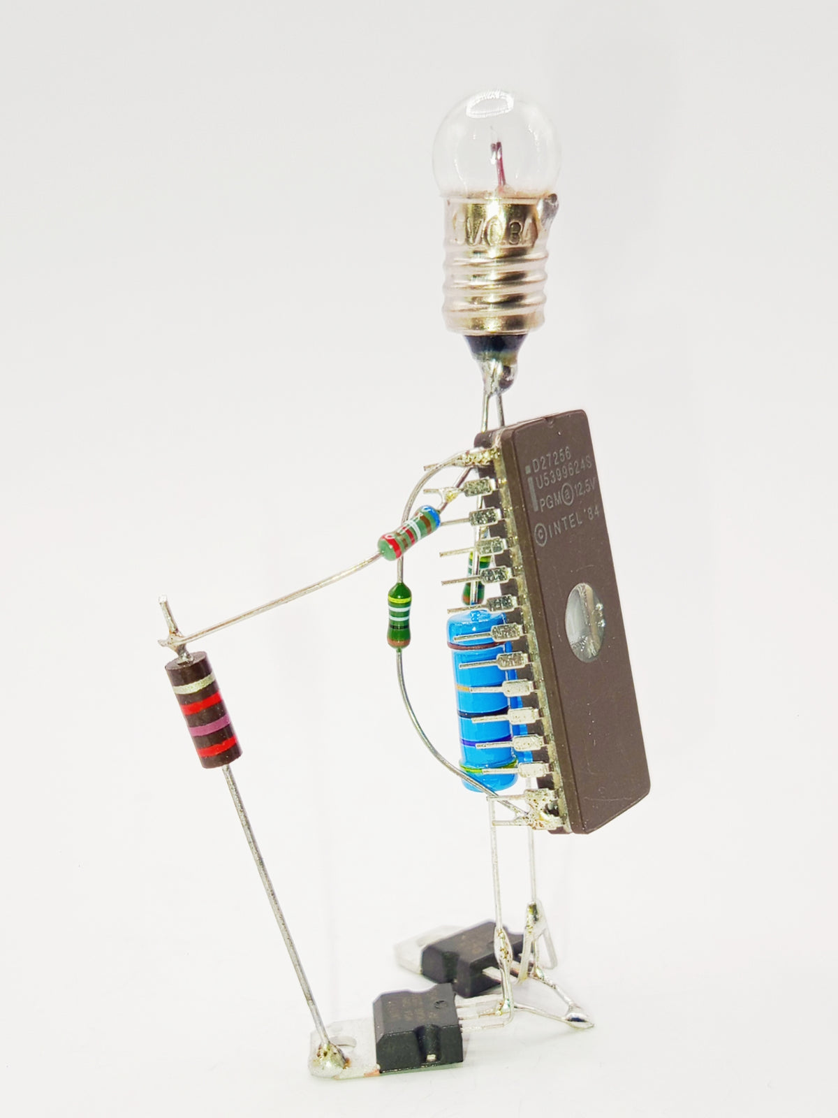 Sculpture électronique - Le randonneur